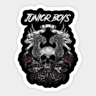 JUNIOR BOYS MERCH VTG Sticker